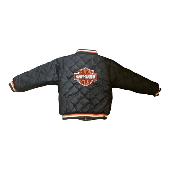 Harley Davidson Youth Size 5 Reversible Jacket - Picture 4 of 10